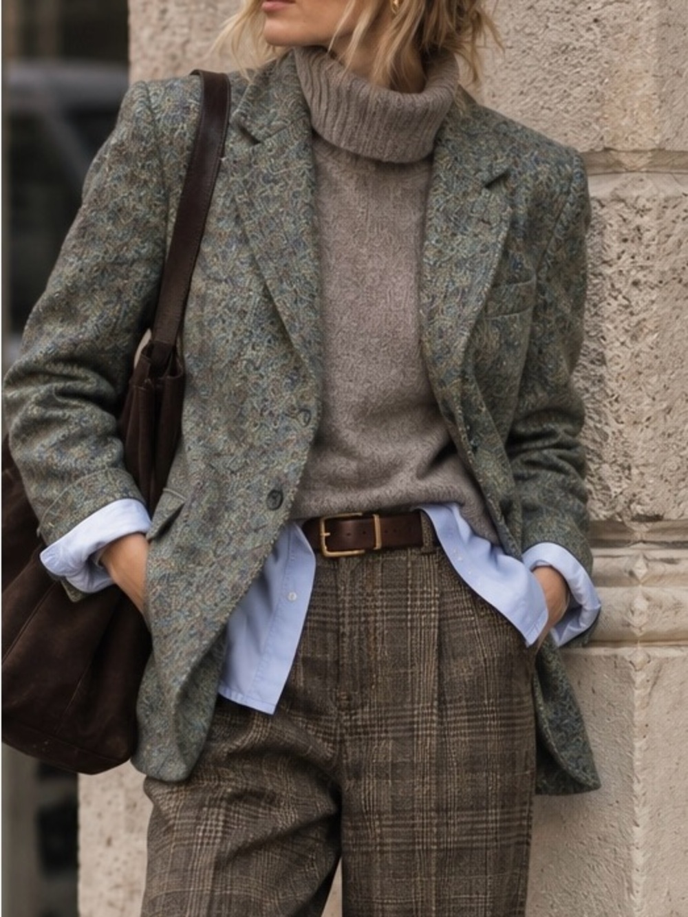 Vintage Arama Paris x Ogilvy’s Montreal Wool Tweed Blazer - medium